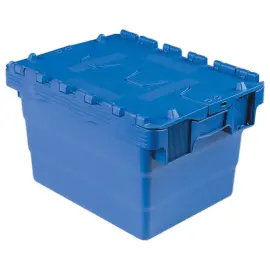 Bac navette gerbable 22 litres bleu 