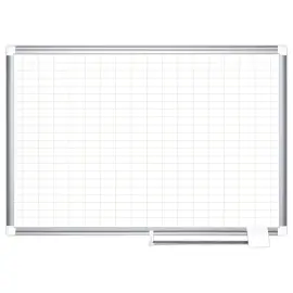 Planning magn&eacute;tique Kanban - 180 x 120 cm - BI-OFFICE 