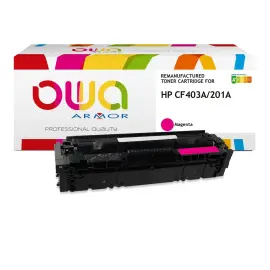 Toner &eacute;q. HP CF403A - Magenta - OWA 