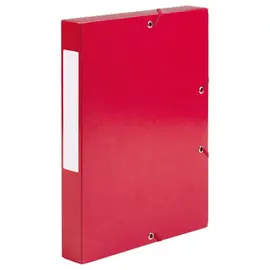 Bo&icirc;te de classement carte  - Dos 4 cm - rouge - ACCESS 