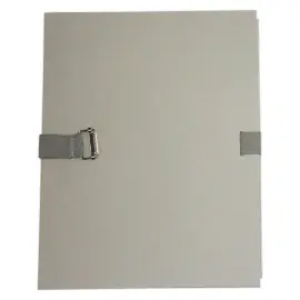 Chemise &agrave; sangle avec rabat de pied - largeur max 13 cm - gris - ACCESS 