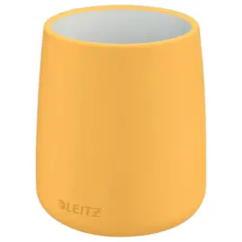 Pot &agrave; crayon Cosy - Jaune - LEITZ 
