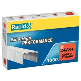 1000 Agrafes Rapid 24/8+ Super Strong - RAPID 