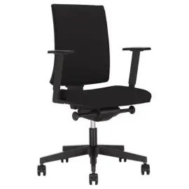 Si&egrave;ge Navigo synchrone - tissu coque noir accotoirs 2D mont&eacute;s 