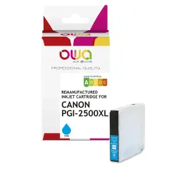 Cartouche &eacute;q. CANON PGI-2500XL - Haute capacit&eacute; - Cyan - OWA 