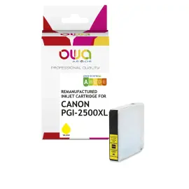 Cartouche &eacute;q. CANON PGI-2500XL - Haute capacit&eacute; - Jaune - OWA 