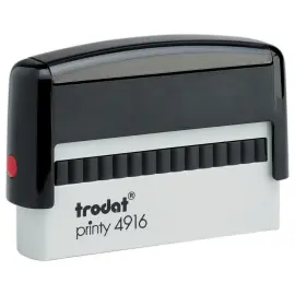 Timbre Printy personnalisable 4916 - Noir - 70 x 10 mm - 2 lignes max 