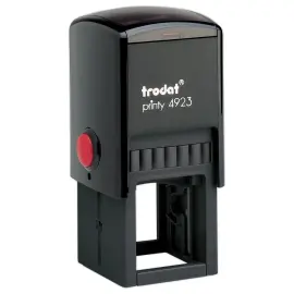 Timbre personnalisable Printy 4923 - Noir - 30 x 30 mm - 5 lignes max. 