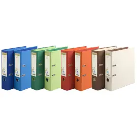 10 Classeurs &agrave; levier FOREVER rembord&eacute; papier A4 MAXI - Dos 8 cm - EXACOMPTA 