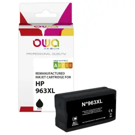 Cartouche &eacute;q. HP963XL - Haute capacit&eacute; - Noir - OWA 