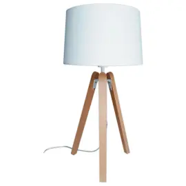 Lampe de bureau LED ESSENCE blanche 