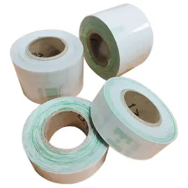 Rouleau adh&eacute;sif organique - 0,5 x 5 m - incolore 