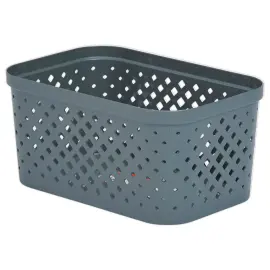 Panier de rangement Pixel 4.5L gris SUNDIS 