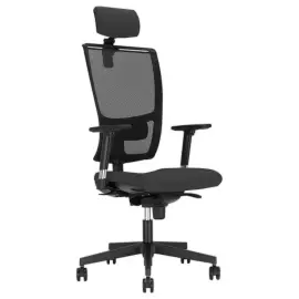 Si&egrave;ge synchrone ZBODY noir dossier r&eacute;sille accotoirs 3D mont&eacute; 
