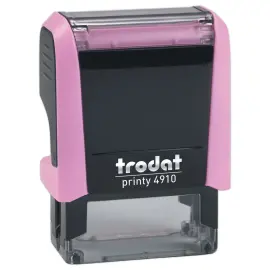 Tampon TRODAT Printy 2L 4910 personnalisable - Rose pastel 