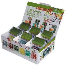 60 sachets th&eacute;s assortis Ethiquable 