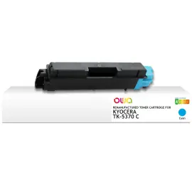 Toner &eacute;quivalent Kyocera TK-5370C - Cyan - Owa 