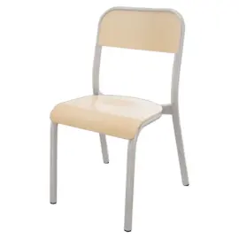 4 Chaises TREVISE 4 pieds Taille T6 h&ecirc;tre 
