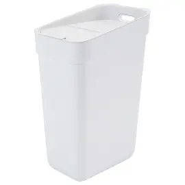 Poubelle &agrave; tri ready to collect 30l - blanc/gris 