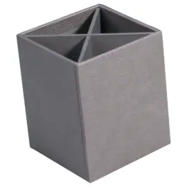 Ensemble de 4 pi&egrave;ces en papier & carton recycl&eacute;s - SIGN 
