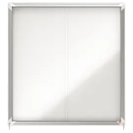 Vitrine d'int&eacute;rieur Premium Plus - Magn&eacute;tique - 12 x A4 - NOBO 