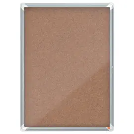 Vitrine d'int&eacute;rieur en li&egrave;ge Premium Plus - 9 x A4 - NOBO 