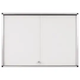Vitrine d'int&eacute;rieur extra plate portescoulissantes 18A4 