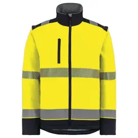Softshell HV e-vision jaune 