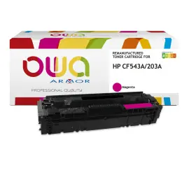 Toner &eacute;quivalent HP CF543A - Magenta - Owa 