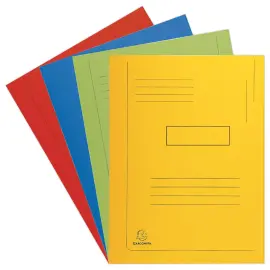 50 Chemises 2 rabats Forever - Exacompta - Coloris assortis 