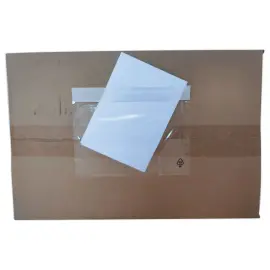 1000 Pochettes Documents ci-inclus C6 PP neutre 114*162 mm 
