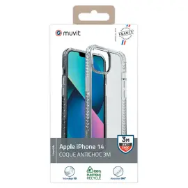 Coque renforc&eacute;e transparente pour Iphone 14 