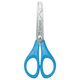 Ciseaux recycl&eacute;s bout rond 13cm gaucher 