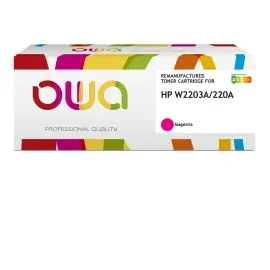Toner &eacute;quivalent HP W2203A - Magenta - Owa 