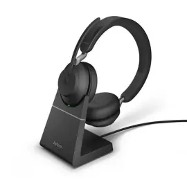 Casque St&eacute;r&eacute;o Evolve2 65 UC - USB-C - Avec base - Jabra 