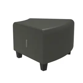 Pouf d'angle - Gris - Alba 
