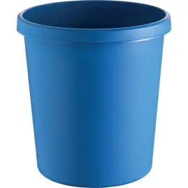 Corbeille &agrave; papier  18 L bleu - HELIT 