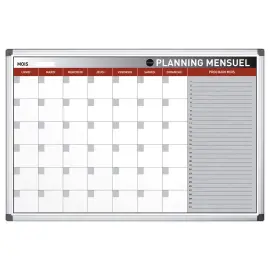 Planning magn&eacute;tique mensuel - BI-OFFICE 