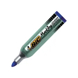 Mini marqueur permanent Onyx 1482 - Pointe ogive - Bleu - BIC 