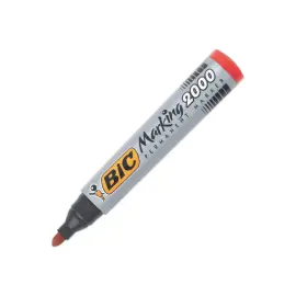 Marqueur Marking 2000 - Permanent - Pointe ogive - Rouge - BIC 