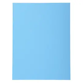 100 Chemises 220 g recycl&eacute;es - Bleu - EXACOMPTA 