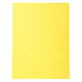 100 Chemises 220 g recycl&eacute;es - Jaune - EXACOMPTA 