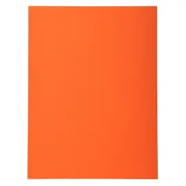 100 Chemises 220 g recycl&eacute;es - Orange - EXACOMPTA 