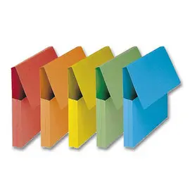 10 Chemises pochettes couleurs vives assortis - Oxford 
