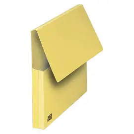 10 Chemises - pochettes &eacute;paisses - Jaune - OXFORD 