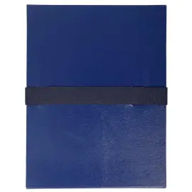 Chemise &agrave; sangle scratch et rabat Balacron - Bleu fonc&eacute; - EXACOMPTA 