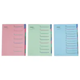 Trieur chemise carte - 12 compartiments - EXTENDOS 