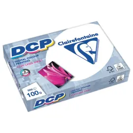 Papier blanc laser DCP - A4 - 100g - Ramette de 500 feuilles - Clairefontaine 