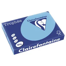 Ramette de papier couleur pastel - A3 - Troph&eacute;e 80g - lavande - CLAIREFONTAINE 