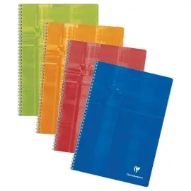 Cahier spirale A4 Metric - 100 pages - Sey&egrave;s - CLAIREFONTAINE 